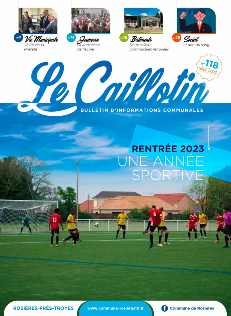 Le Caillotin N°118 - Septembre 2023